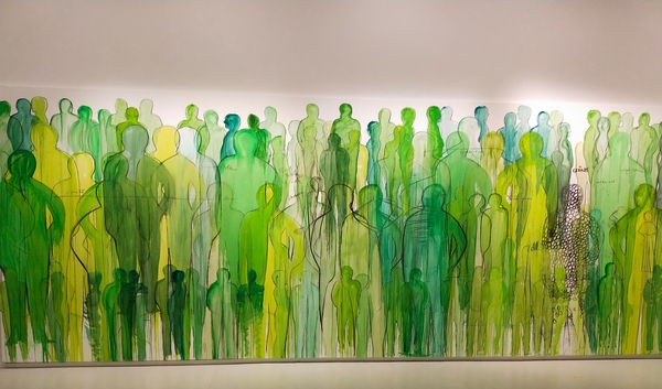 PELLETANNE 2022 Peinture de Fabrice Hyber. Photo Loona Gros IMG1