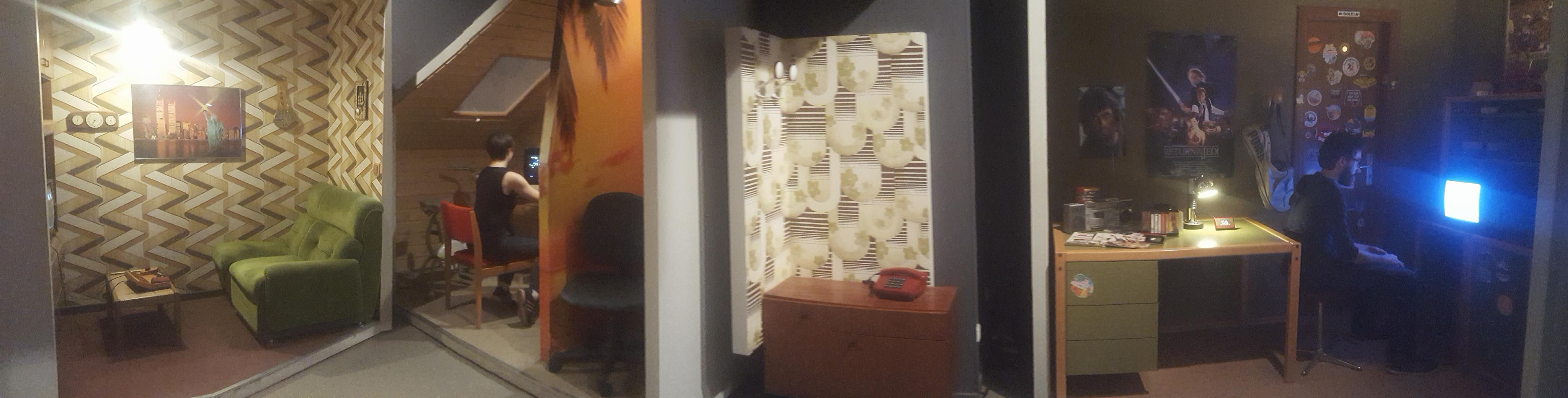 Compusterspielen museum, reconstitution test console