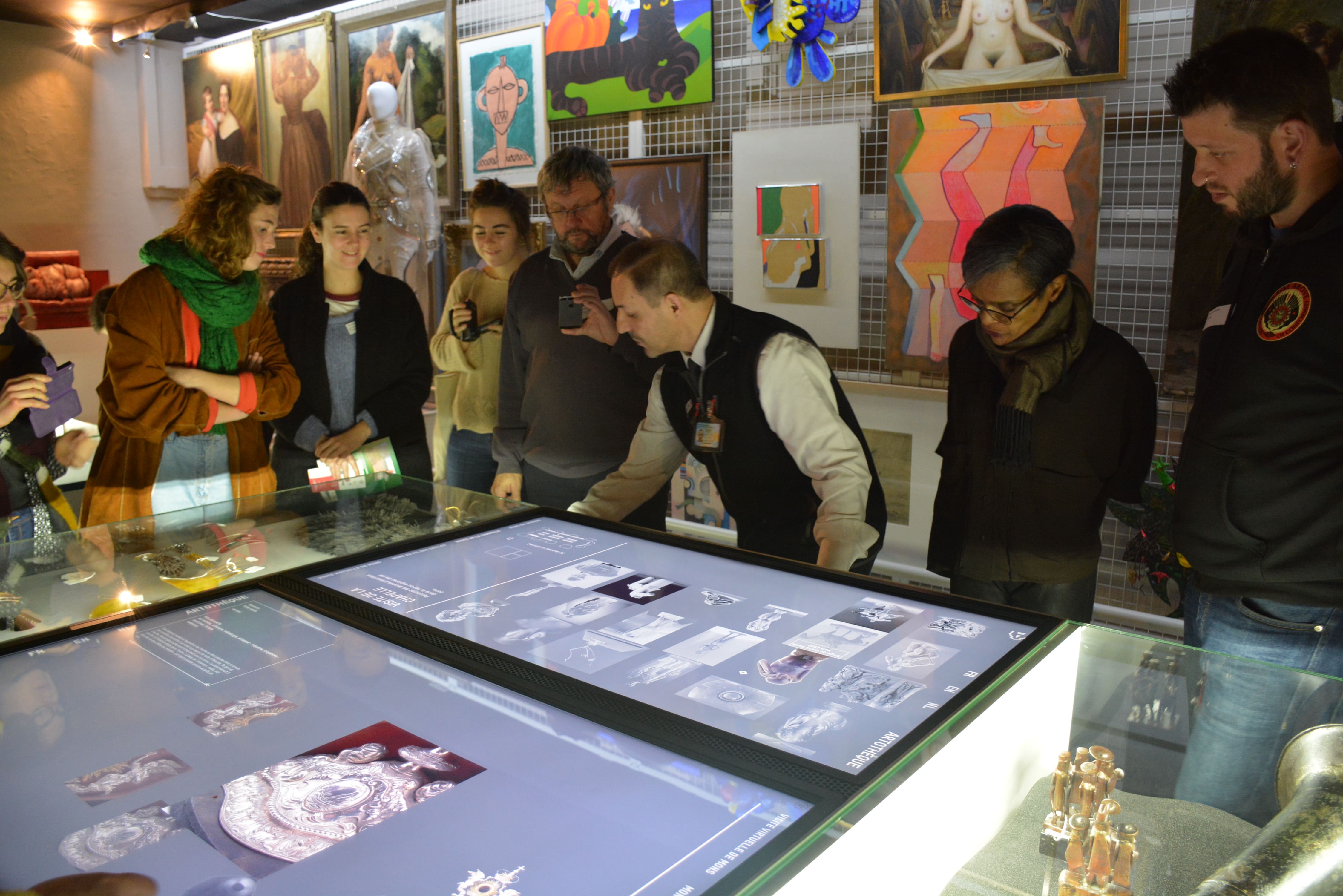 vue artothèque Mons