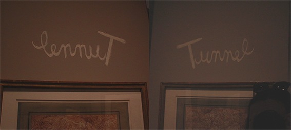 Tunnel reflet oeuvres