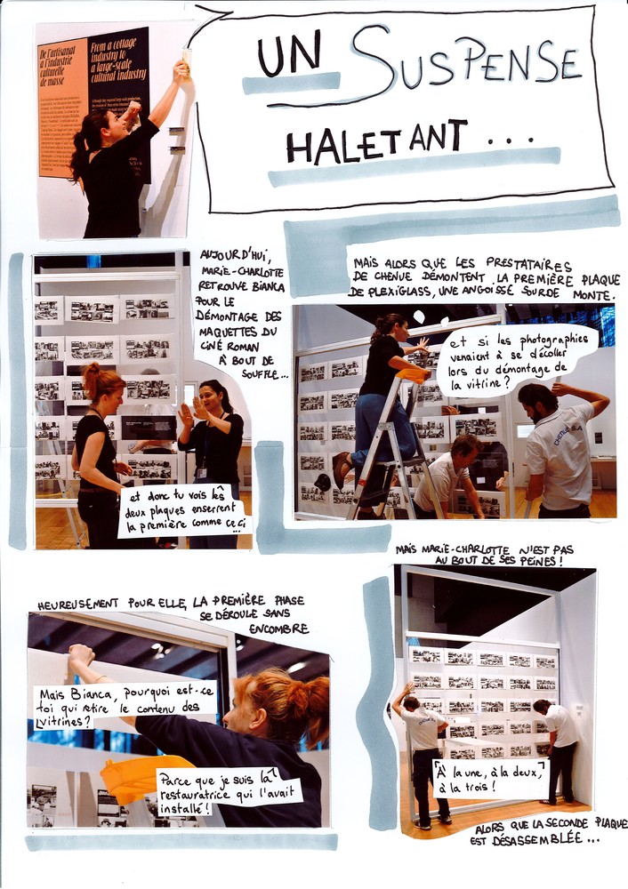 démonter exposition, suspense