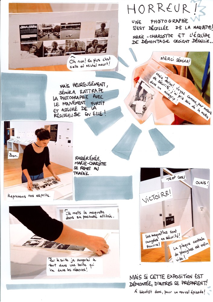 démonter exposition, suspense